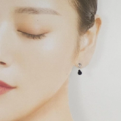 K14WG Onyx Bông tai - Hàng hiệu Chính hãng 874356