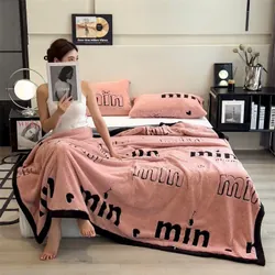 Chăn MIN MIN New 2025  nhung sữa dày ấm áp 713496