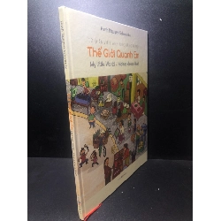 (TẶNG BOOKMARK) Thế giới quanh em từ điển Việt Anh Đức bằng tranh (bìa cứng) năm 2018 mới 90% RBK1212