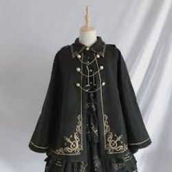 Áo khoác cánh dơi kiểu dark gothic 148971