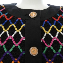 【Mã giảm giá】Áo khoác không cổ CHANEL 637270