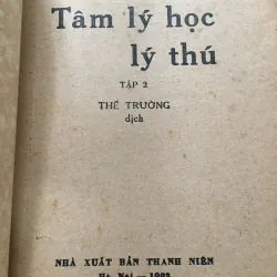 Tâm Lý Học Lý Thú - K.Platonov (NXB Thanh Niên 1983) trọn bộ 2 tập ( hiếm thấy) 561258