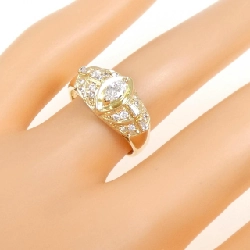 Nhẫn kim cương K18YG 0.16CT - Hàng hiệu chính hãng 855398