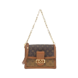 Túi xách vai Louis Vuitton Monogram Reverse Dauphine MM M45958