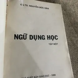Ngữ dụng học - tập 1 - sách ngôn ngữ  775801