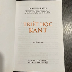 Triết học Kant - Trần Thái Đỉnh 310406