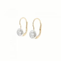 K18YG/PT900 Bông tai kim cương 0.70CT - Hàng hiệu Chính hãng 866704