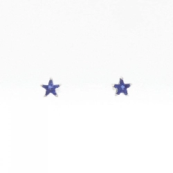 Trang sức Star Jewelry - Bông tai Sapphire tổng hợp - Hàng hiệu Authentic 847005