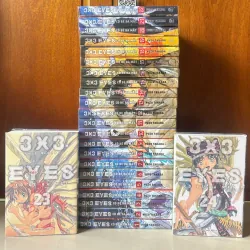 [Truyện Tranh Manga] 3x3 Eyes Cô Bé Ba Mắt (Trọn Bộ 24/24 Tập - Mới Cứng - Yuzo Takada)