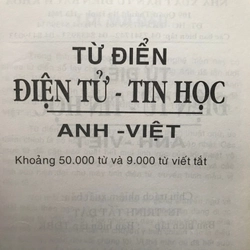 Từ điển Điện Tử-Tin Học (Anh - Việt) 460131