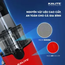 Máy ép chậm KALITE KSJ4414, mới 100%, giữ nguyên dưỡng chất, bền bỉ 701429