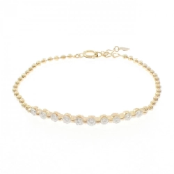 K18YG Vòng tay kim cương - Hàng hiệu Authentic 877909