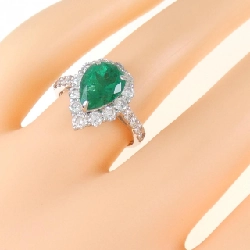 Nhẫn Emerald PT950 1.92CT - Hàng hiệu Chính hãng 673161