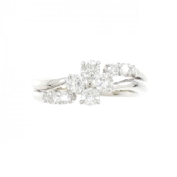 Nhẫn kim cương hoa PT900 0.50CT 667418