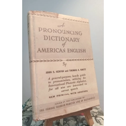 A Pronouncing Dictionary Of American English - John S. Kenyon and Thomas A. Knott