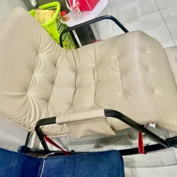 Pass ghế bập bênh đôi màu kem còn mới 95% 766223