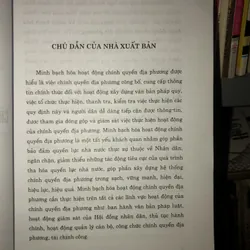 Về minh bạch hoá hoạt động chính quyền địa phương - TS. Trần Thị Diệu Oanh 673948