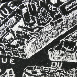 Túi xách Dior Book Tote nhỏ PLAN DE PARIS - Hàng hiệu Authentic 764370