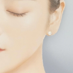 K14WG Bông tai ngọc trai Akoya 7.3mm - Hàng hiệu Chính hãng 864598