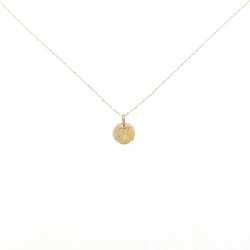 K18YG Chữ cái K Dây chuyền kim cương - Hàng hiệu Chính hãng