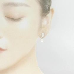 Bông tai ngọc trai Akoya Mikimoto 7.8mm 665452