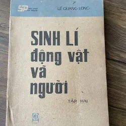 Sinh lý động vật và người - LÊ QUANG LONG , sách khổ lớn 