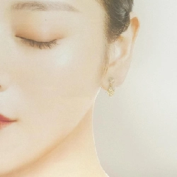 Bông tai kim cương K18YG 0.50CT - Hàng hiệu Chính hãng 868157