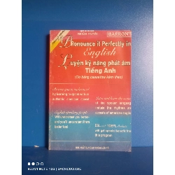 (Sách cũ SCGR) Luyện kỹ năng phát âm tiếng Anh VAVO-K2SD2-18 - Blogmeo090426