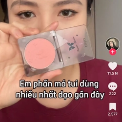 Má hồng biya 102 + cọ má( tặng kèm)