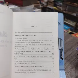 Sách: Câu Tiếng Việt và nội dung dạy - học câu ở trường Phổ Thông (A2) 607424