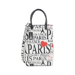 Túi xách Balenciaga Bonjour Paris Shopping Phone Holder 593826 1BW5N