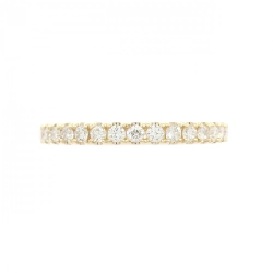 Nhẫn kim cương K18YG Half Eternity 0.32CT - Hàng hiệu Chính hãng 852578