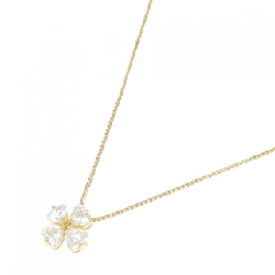 Dây chuyền kim cương K18YG 0.529CT F VVS1-2 hình trái tim - Hàng hiệu chính hãng 876042