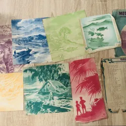 Các tờ nhạc cắt như hình  994293