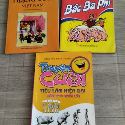 set 3 quyển : truyện cười tiếu lâm hiện đại,truyện cười dân gian Việt Nam,trạng cười VN 83908