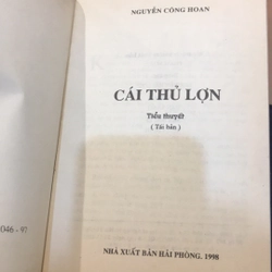 CÁI THỦ LỢN (Tiểu Thuyết) 503666