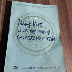 Tiếng Việt và việc dạy tiếng Việt cho người nước ngoài, sách khổ lớn