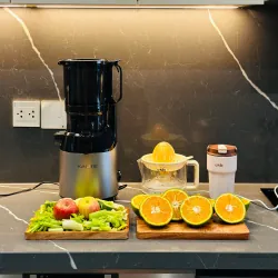 🧃 Máy ép chậm KALITE KSJ868 – Động cơ DC siêu khỏe, ép kiệt bã từng giọt! 💪 740400