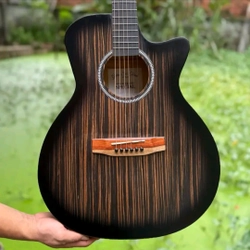 Đàn guitar bằng gỗ (có tặng kèm thêm kẹp đàn và phím gãy đàn) 545611