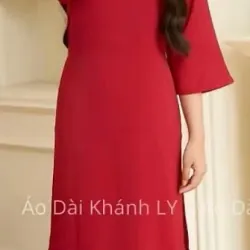 áo dài trơn (đỏ và hồng) 907866