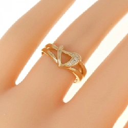 Nhẫn kim cương K18YG 673440