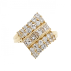 Nhẫn kim cương K18YG 1.35CT 668490