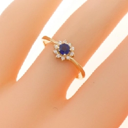 Nhẫn Sapphire K18YG - Hàng hiệu Chính hãng 854083