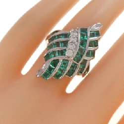 Nhẫn Emerald PT900 3.12CT - Hàng hiệu Chính hãng 852339