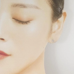 K10WG Solitaire Bông tai Kim cương - Hàng hiệu Chính hãng 870254