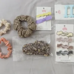 Combo 20 phụ kiện tóc 🎀Kẹp tóc + dây buộc tóc| Hàng mới, pass giá rẻ 995830