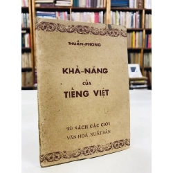 Khả năng của tiếng việt - Thuần Phong