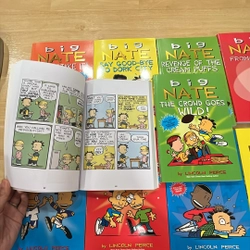 Bộ truyện 10 cuốn Big Nate (truyện tranh tiếng anh) 444015