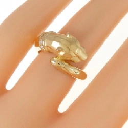Nhẫn kim cương K18YG 0.07CT 672104