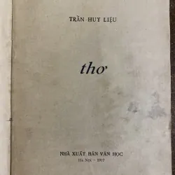 Thơ - Trần Huy Liệu 1025477